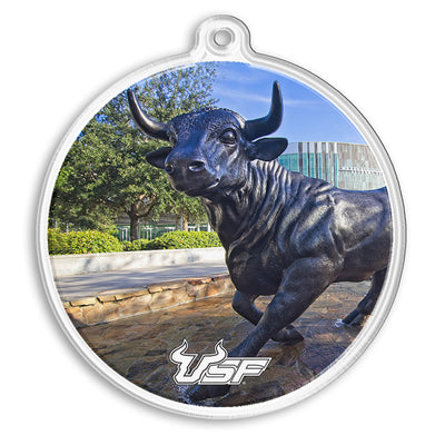 USF Bulls - Marshall Student Center Ornament & Bag Tag