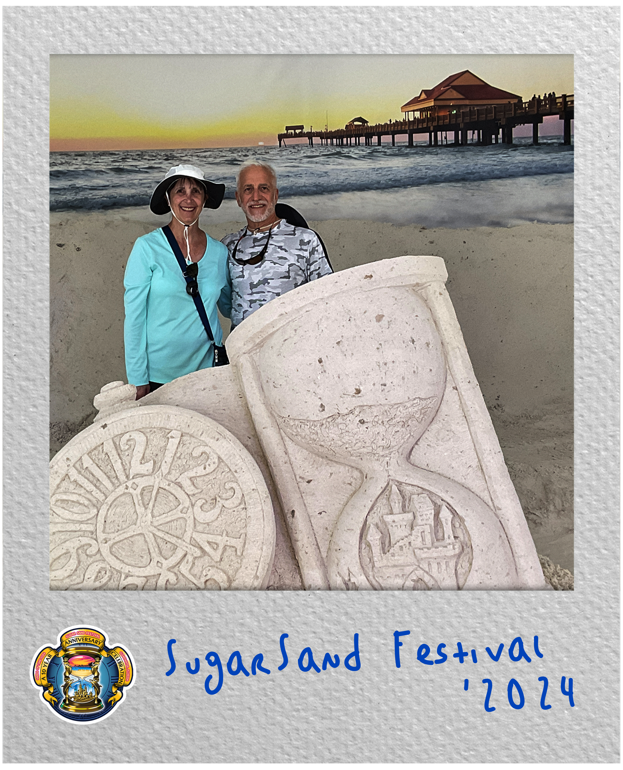 Sugar Sand Festival - Custom Acrylic Coaster