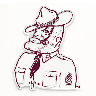 Texas A&M Aggies - Sesquicentennial Vintage Sarge - Single Layer Dimensional