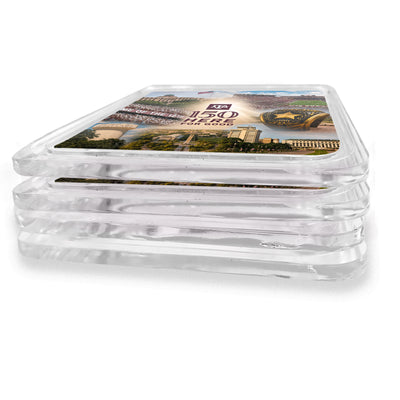 Texas A&M Aggies - Sesquicentennial 150 Here for Good - The Past - Coaster