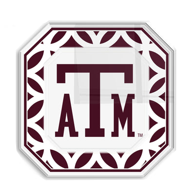 Texas A&M Aggies - Sesquicentennial 150 Vintage ATM - Coaster