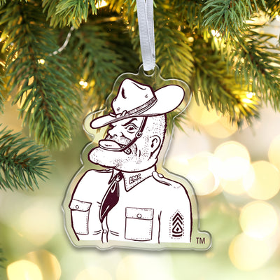 Texas A&M Aggies - Sesquicentennial Vintage Texas Sarge Ornament & Bag Tag