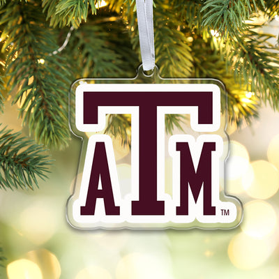 Texas A&M Aggies - Sesquicentennial Vintage ATM Ornament & Bag Tag