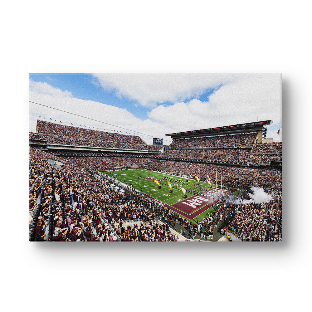 Texas A&M - Enter Texas A&M Aggies - College Wall Art #Canvas 