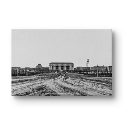 Texas A&M Aggies - Sesquicentennial Vintage Jack K. Williams Administration Building and New Main