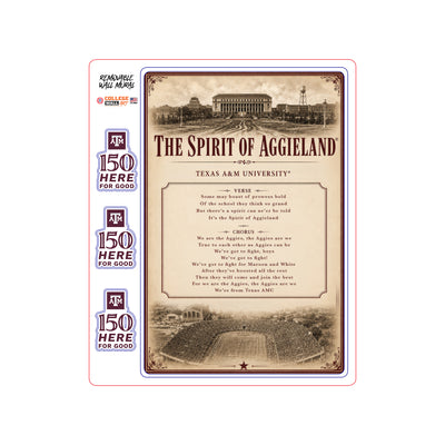 Texas A&M Aggies - Sesquicentennial Vintage The Spirit of Aggieland