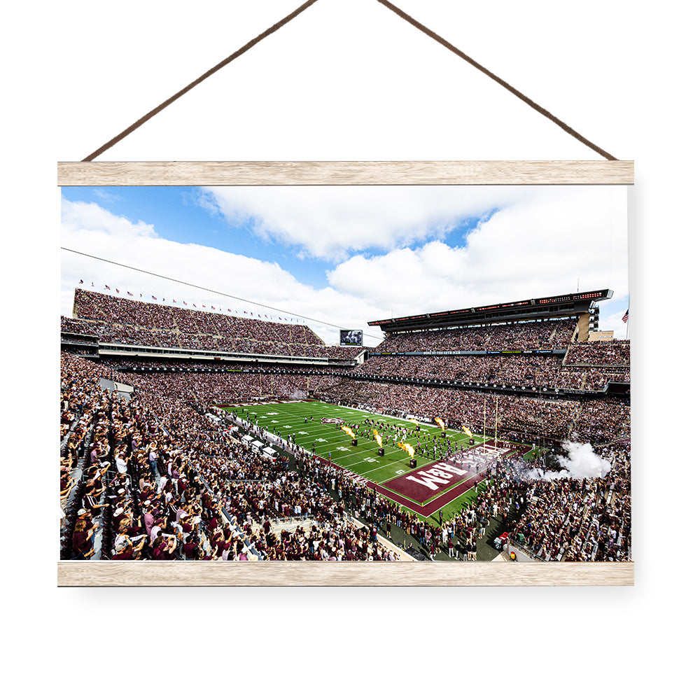 Texas A&M - Enter Texas A&M Aggies - College Wall Art #Canvas 