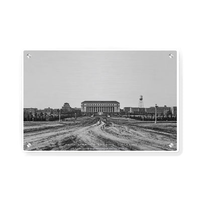 Texas A&M Aggies - Sesquicentennial Vintage Jack K. Williams Administration Building and New Main