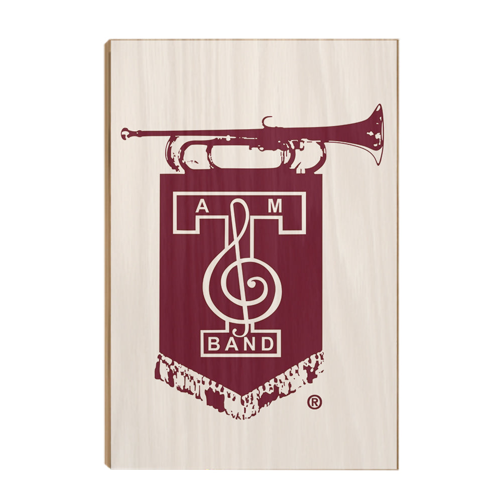 Texas A&M - Texas A&M Bugle Band - College Wall Art #Canvas