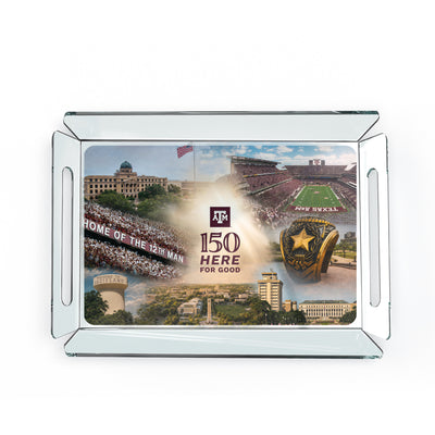 Texas A&M Aggies - Sesquicentennial 150 Here for Good - The Present - Decorative Tray