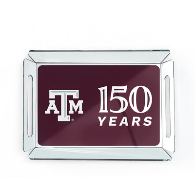 Texas A&M Aggies - Texas A&M Sesquicentennial 150 Years - Decorative Tray