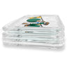 Tulane Green Wave - Vintage Tulane Football Logo Drink Coaster