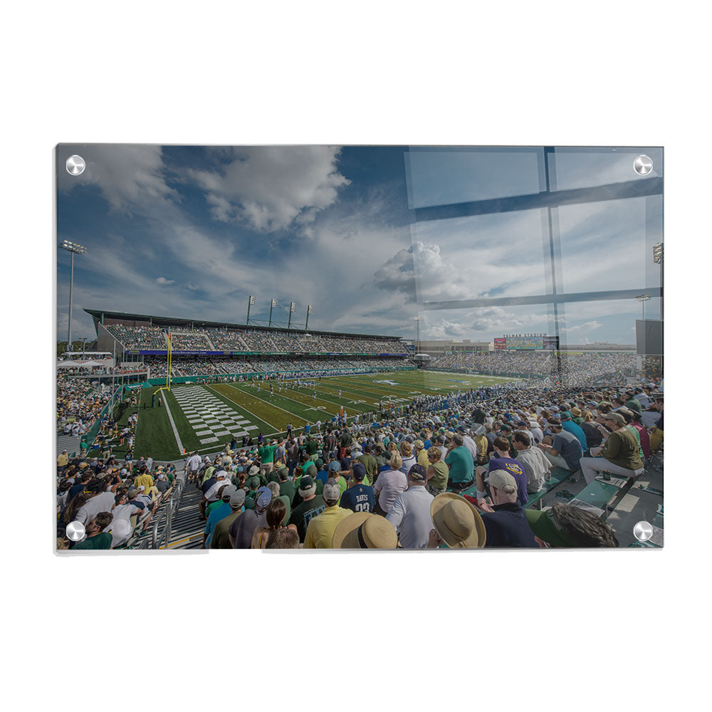 Tulane  Green Wave - Early Yulman - College Wall Art #Canvas