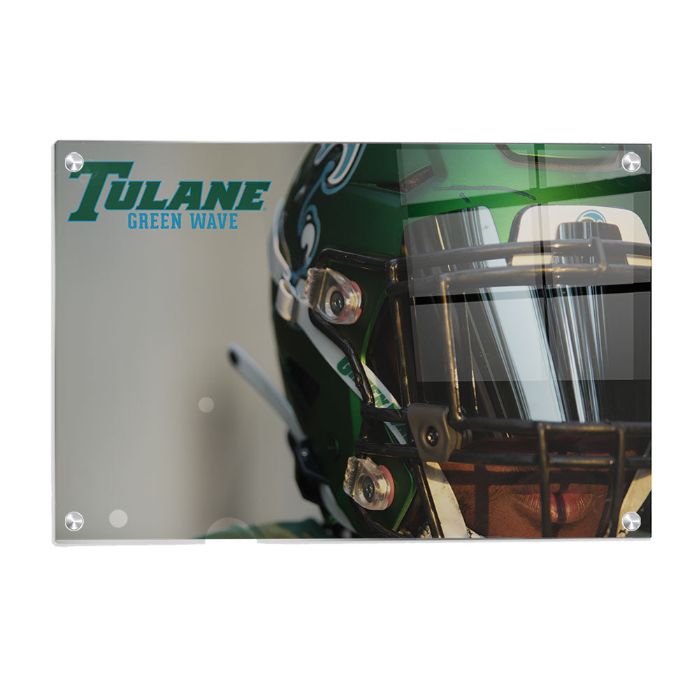 Tulane  Green Wave - Tulane Green Wave Football - College Wall Art #Canvas