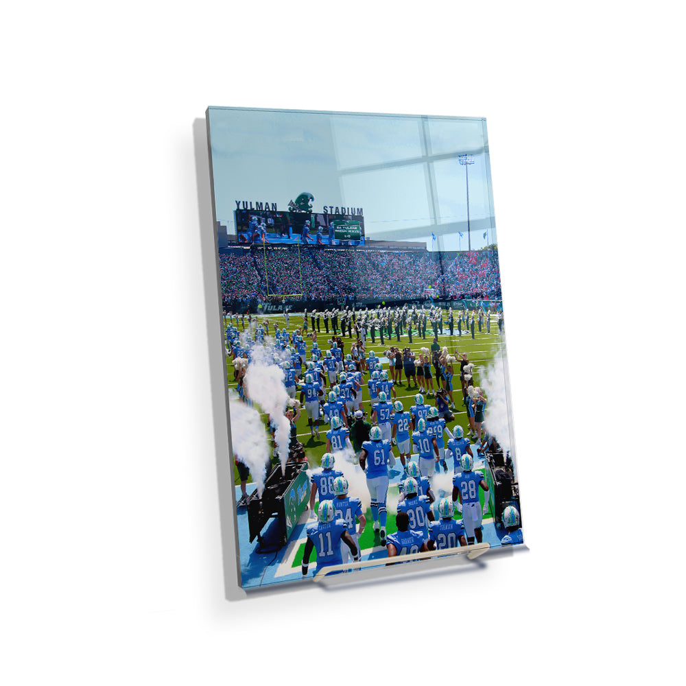 Tulane Green Wave - Enter Tulane Football - College Wall Art #Canvas