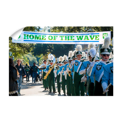 Tulane  Green Wave - Home of the Wave - College Wall Art #Wall Decal