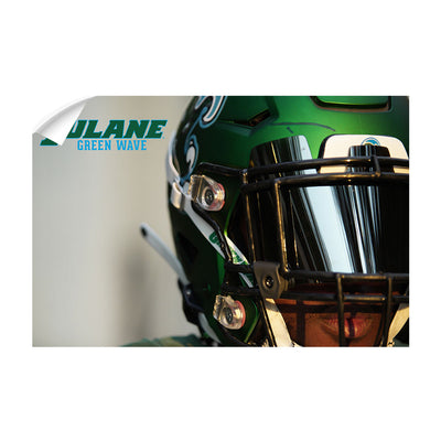 Tulane  Green Wave - Tulane Green Wave Football - College Wall Art #Wall Decal