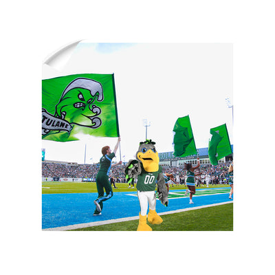 Tulane Green Way - Riptide - College Wall Art #Wall Decal