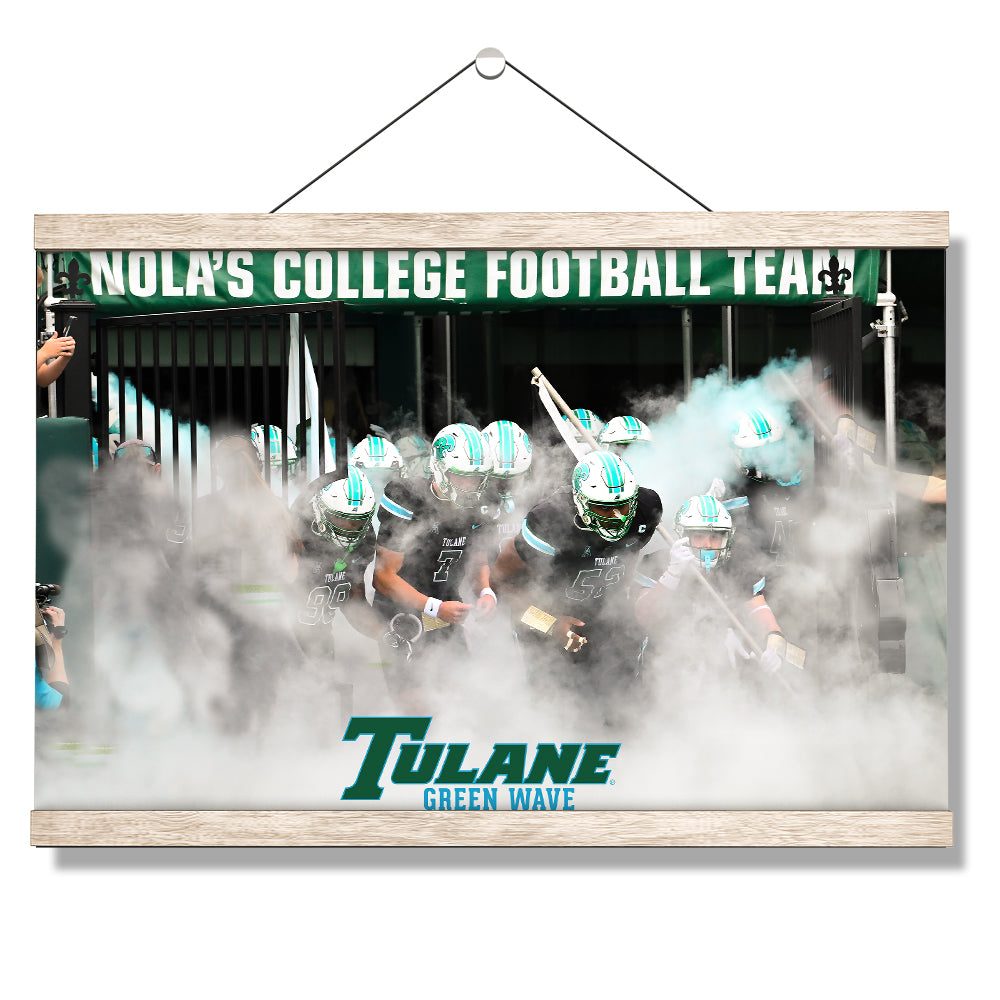 Tulane  Green Wave - NOLANS College Football Team - College Wall Art #Canvas