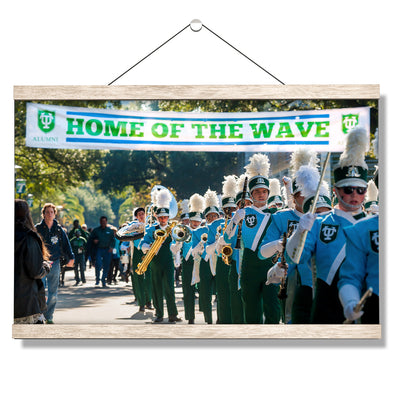 Tulane  Green Wave - Home of the Wave - College Wall Art #Hanging Canvas