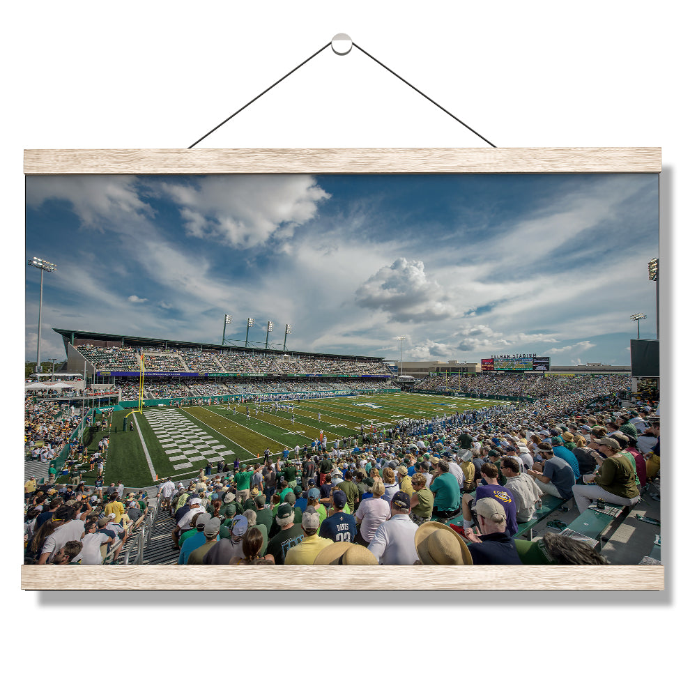 Tulane  Green Wave - Early Yulman - College Wall Art #Canvas