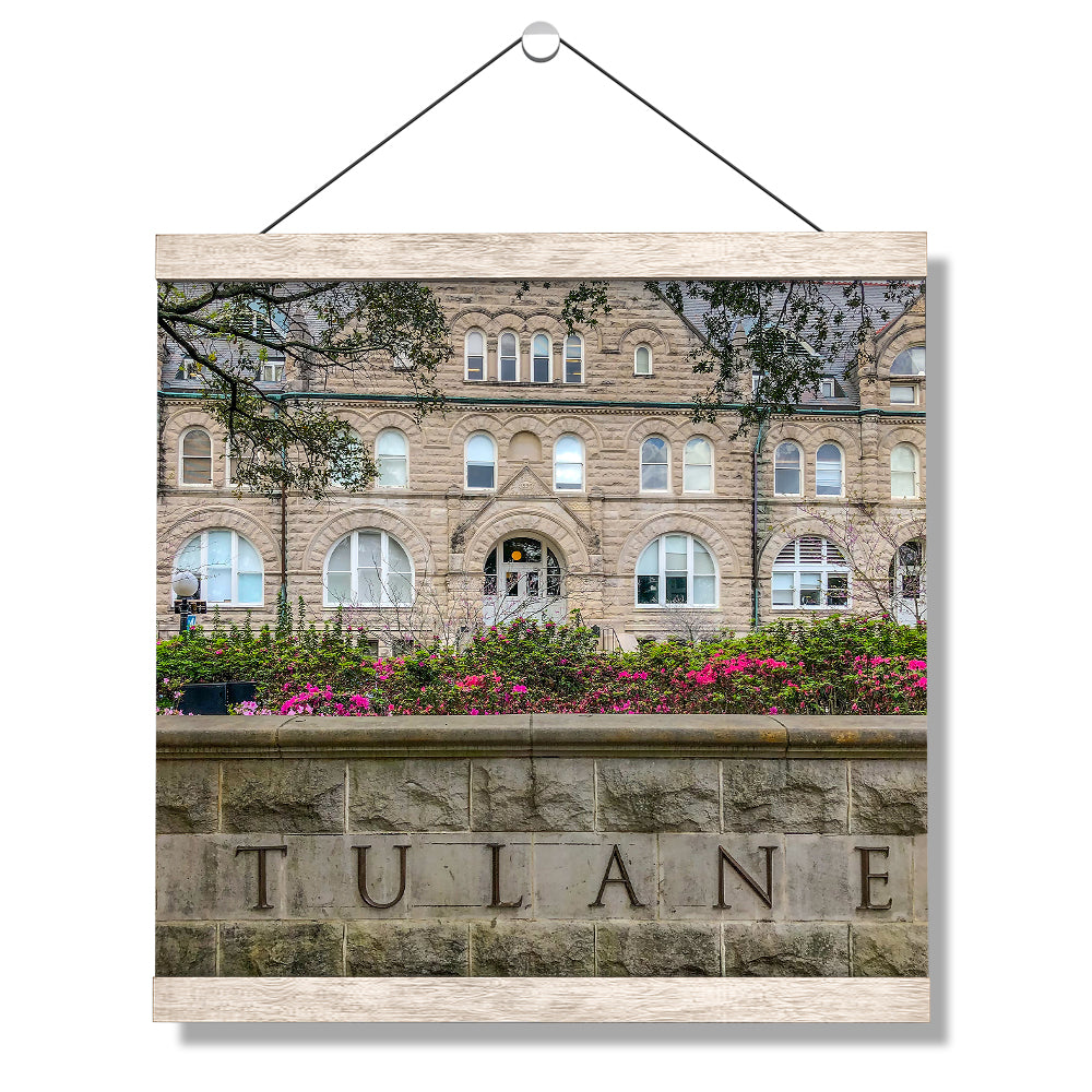 Tulane Green Way - Tulane - College Wall Art #Canvas