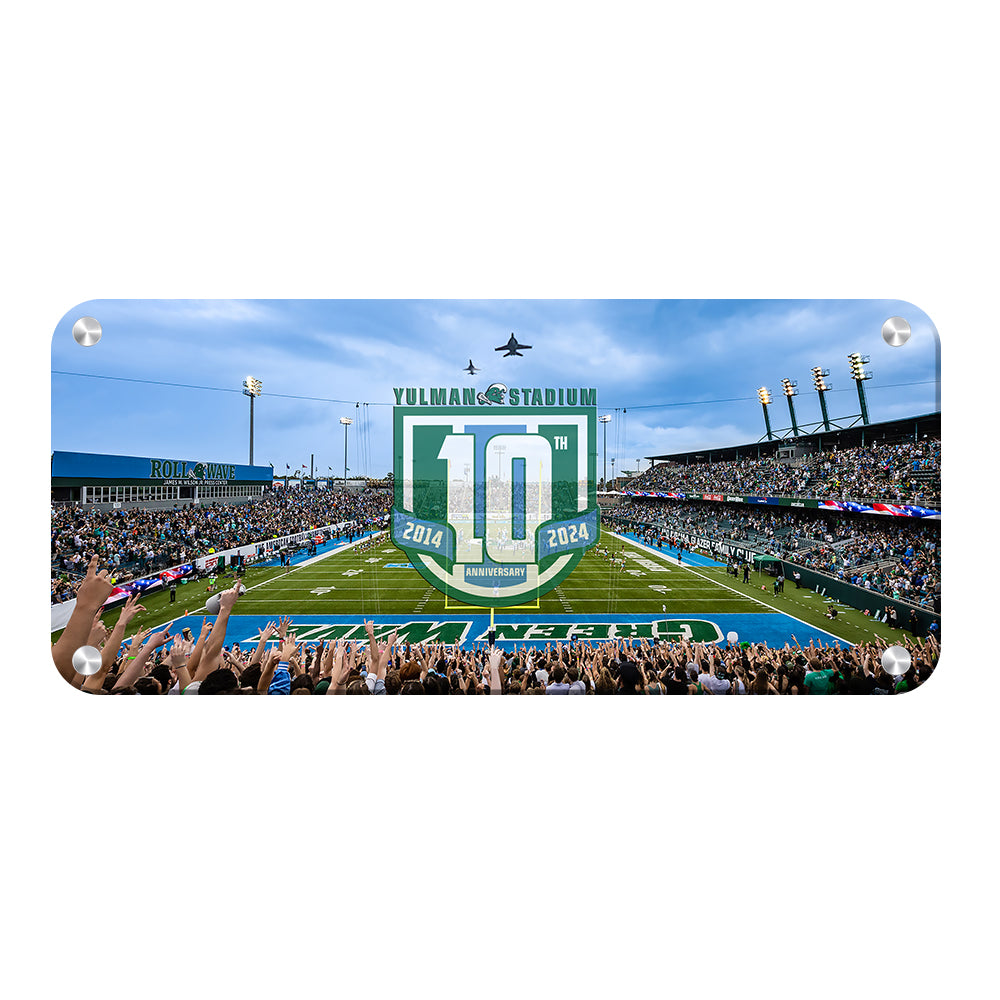 Tennessee Volunteers - Yulman Stadium 10 Year Anniversary Panoramic - College Wall Art #Canvas