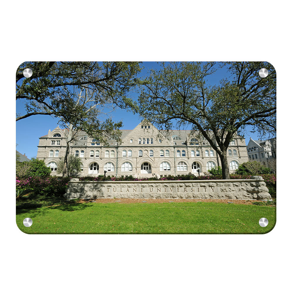 Tulane  Green Wave - Gibson Hall - College Wall Art #Canvas