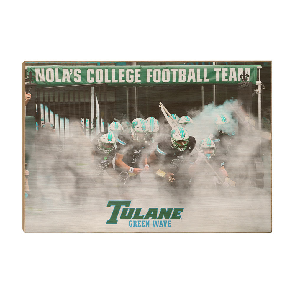 Tulane  Green Wave - NOLANS College Football Team - College Wall Art #Canvas