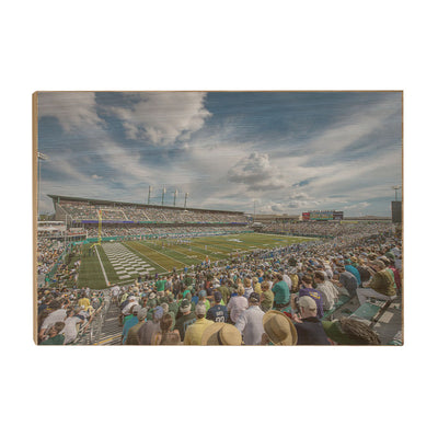 Tulane  Green Wave - Early Yulman - College Wall Art #Wood