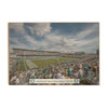 Tulane Green Wave - Celebrating 10 Years in Yulman Stadium - College Wall Art #Wood