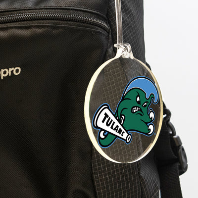 Tulane Green Wave - Tulane Green Wave Logo Ornament & Bag Tag