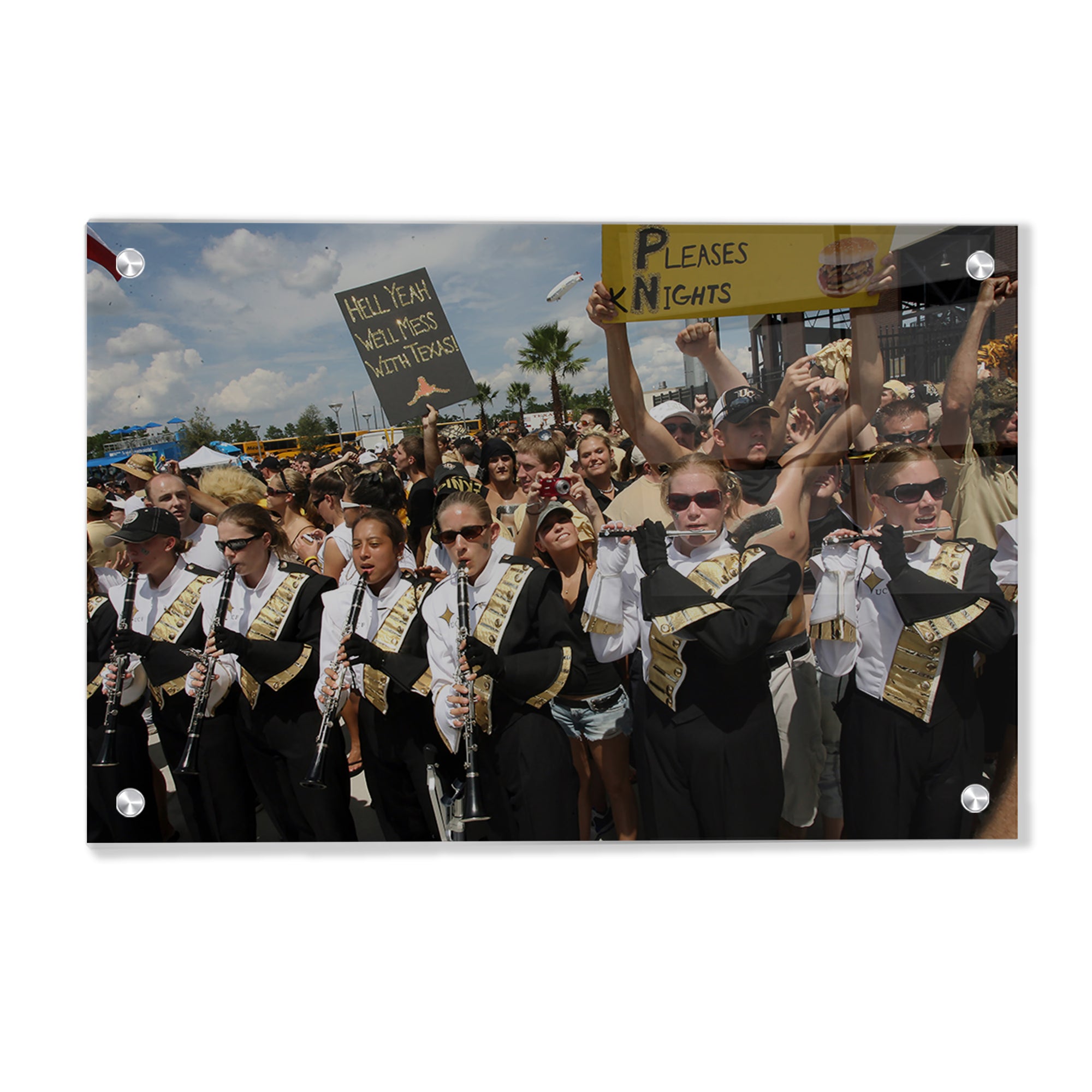 UCF Knights - Game Day Marching Knights - College Wall Art #Canvas