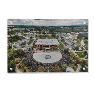 UCF Knights - Spirit Splash Aerial - College Wall Art #Acrylic