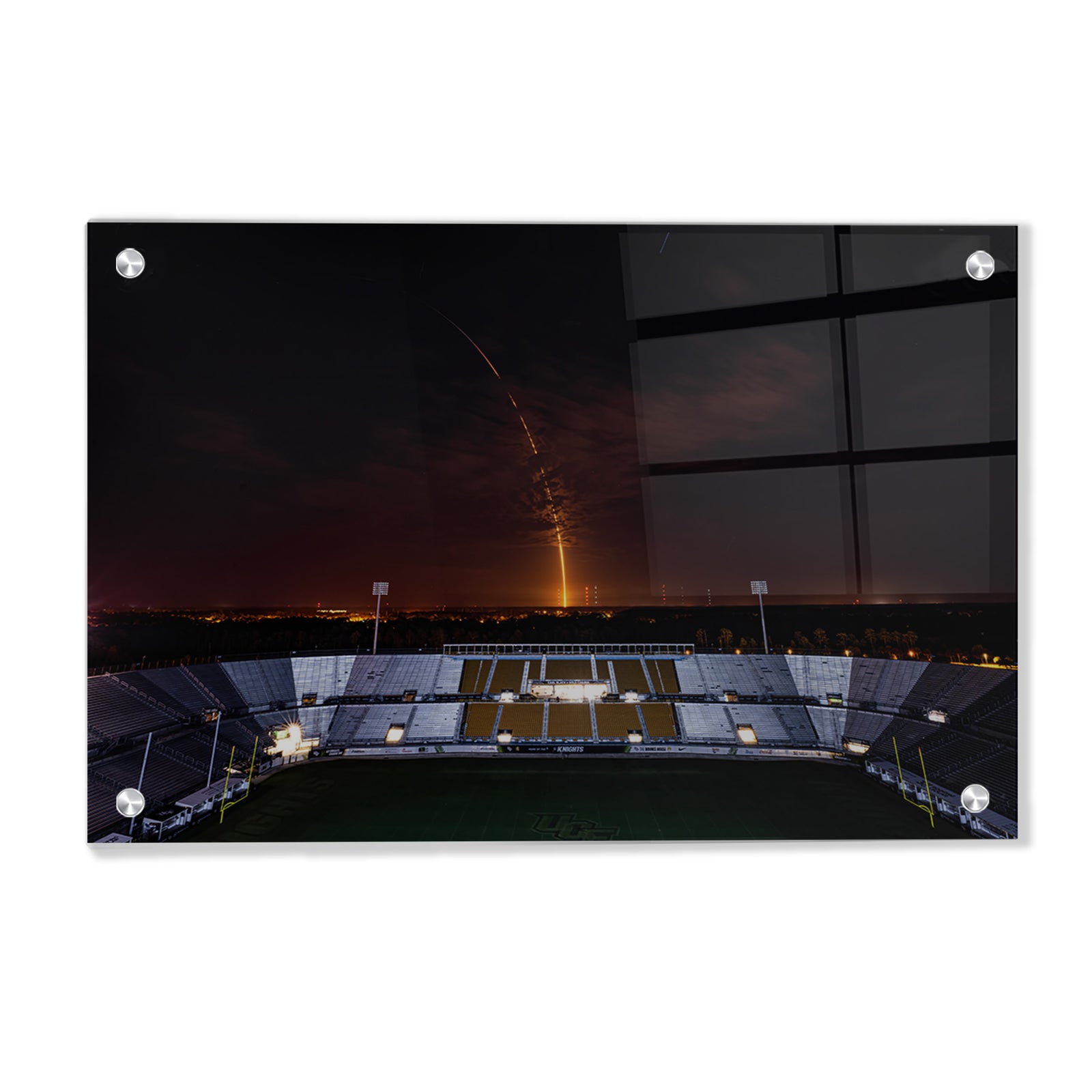 UCF Knights - Launch Over UCF - College Wall Art #Canvas
