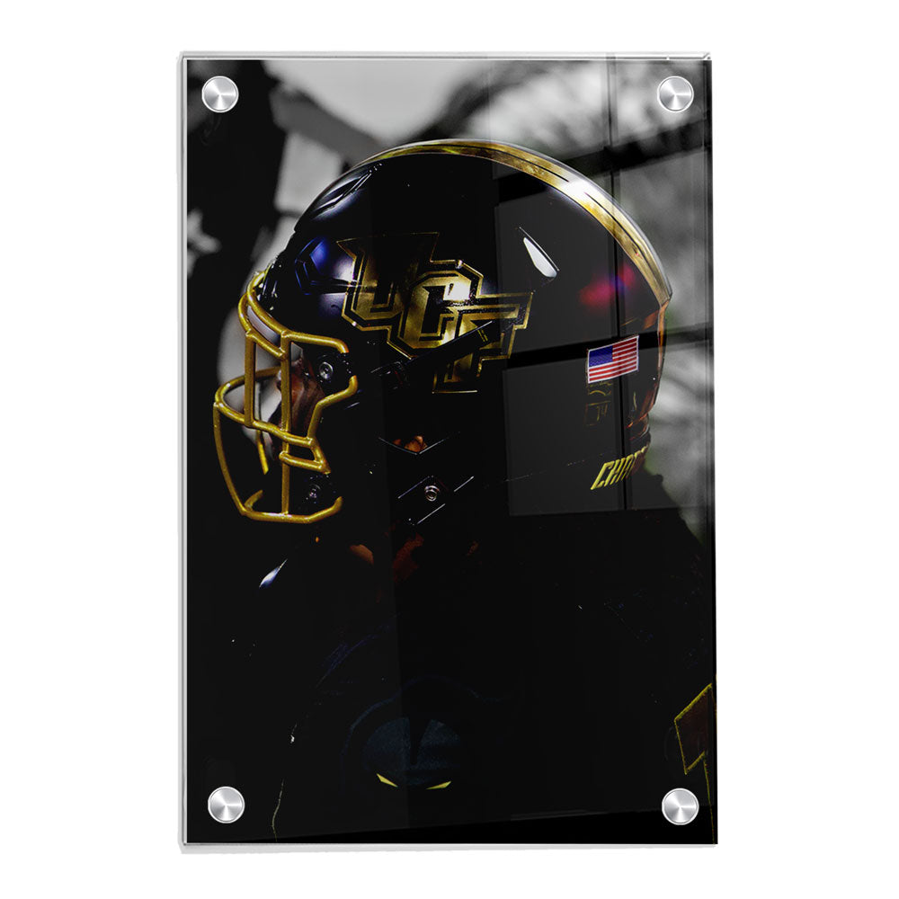 UCF Knights - UCF Black and Gold - College Wall Art #Canvas