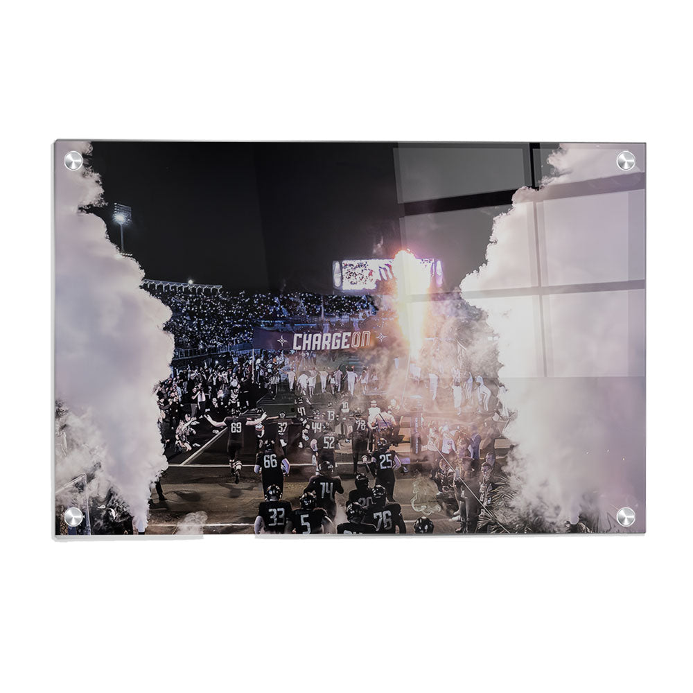 UCF Knights - Knight Entrance - College Wall Art #Canvas 