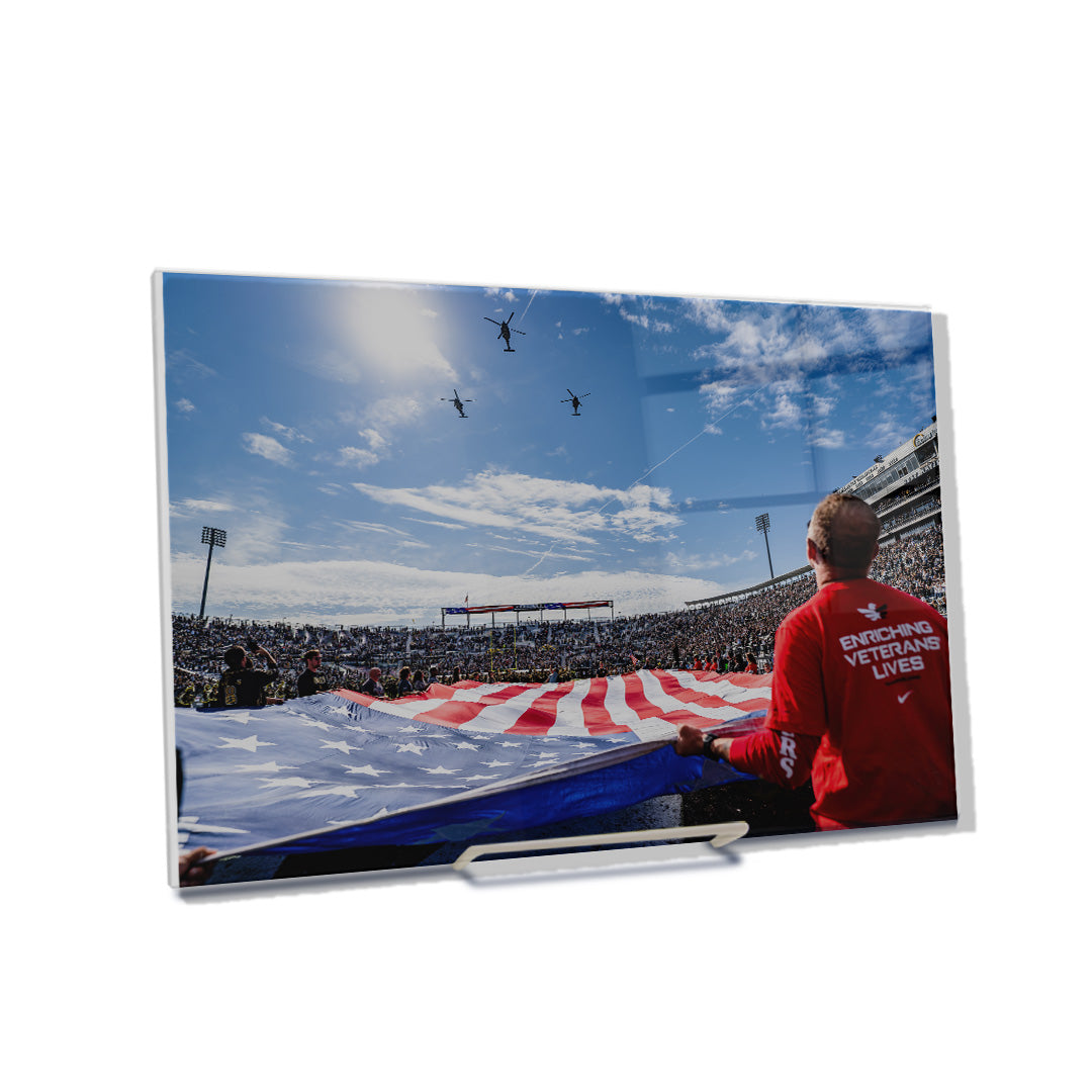 UCF Knights - UCF Flyover - College Wall Art #Canvas 