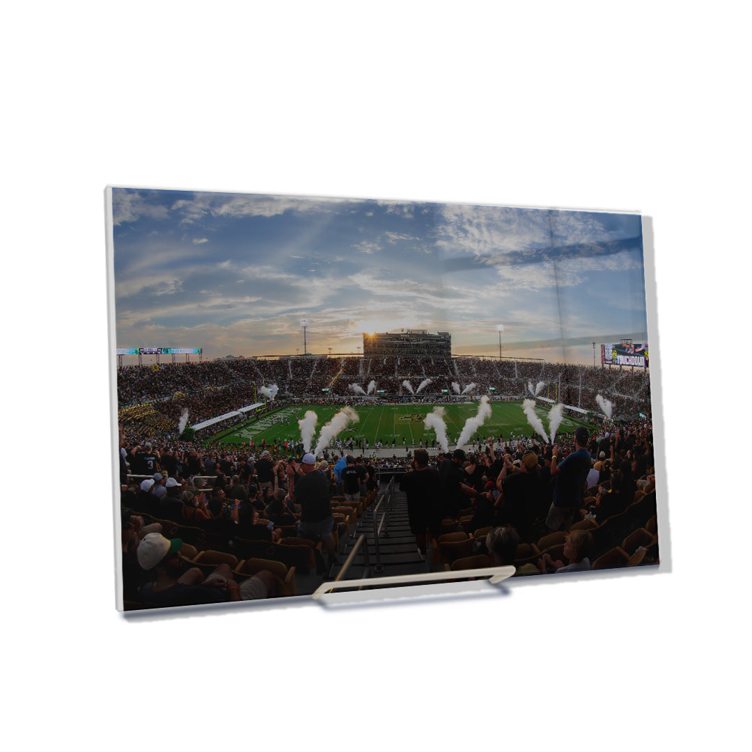 UCF Knights - UCF Knights Score - College Wall Art #Canvas 