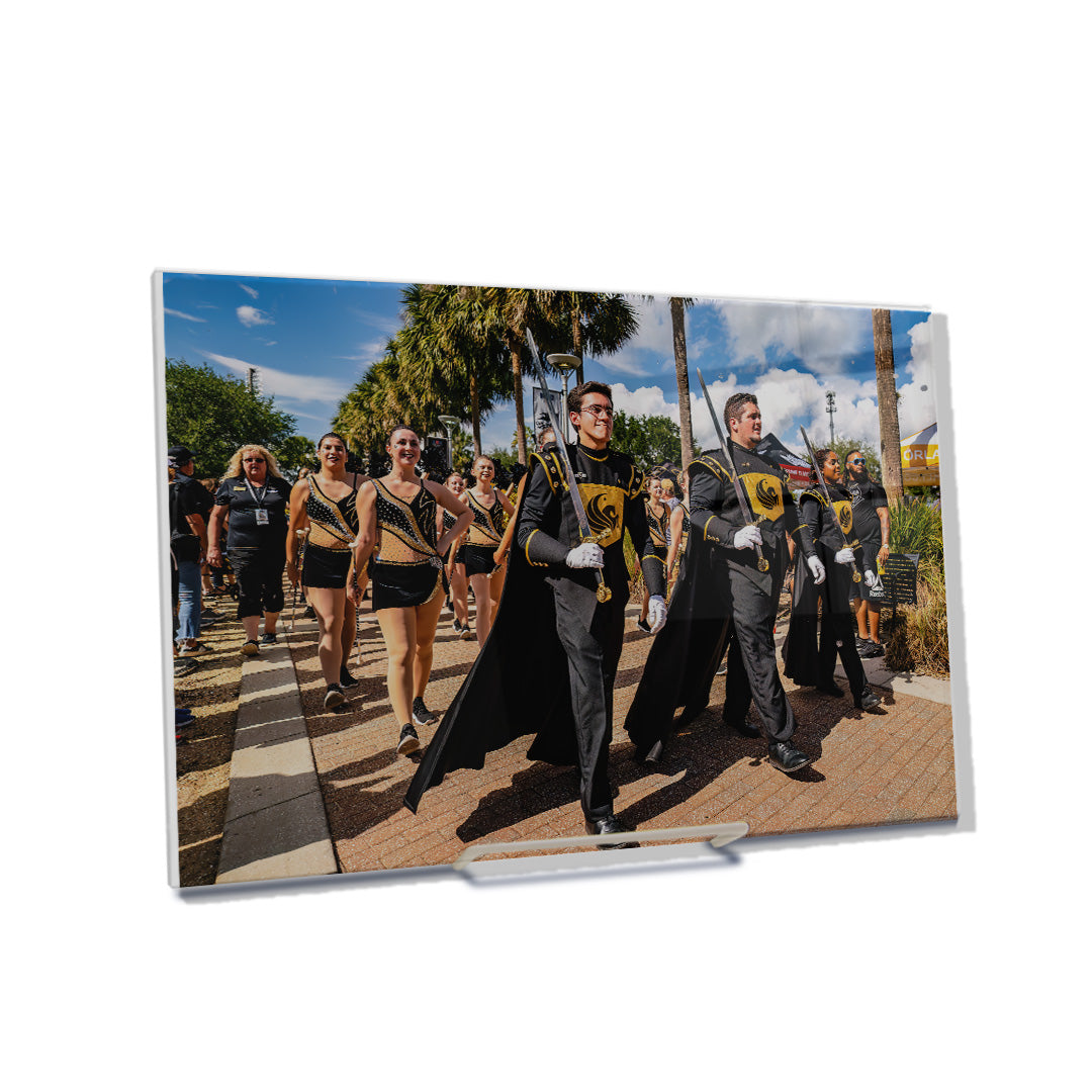 UCF Knights - Knight Walk - College Wall Art #Canvas 