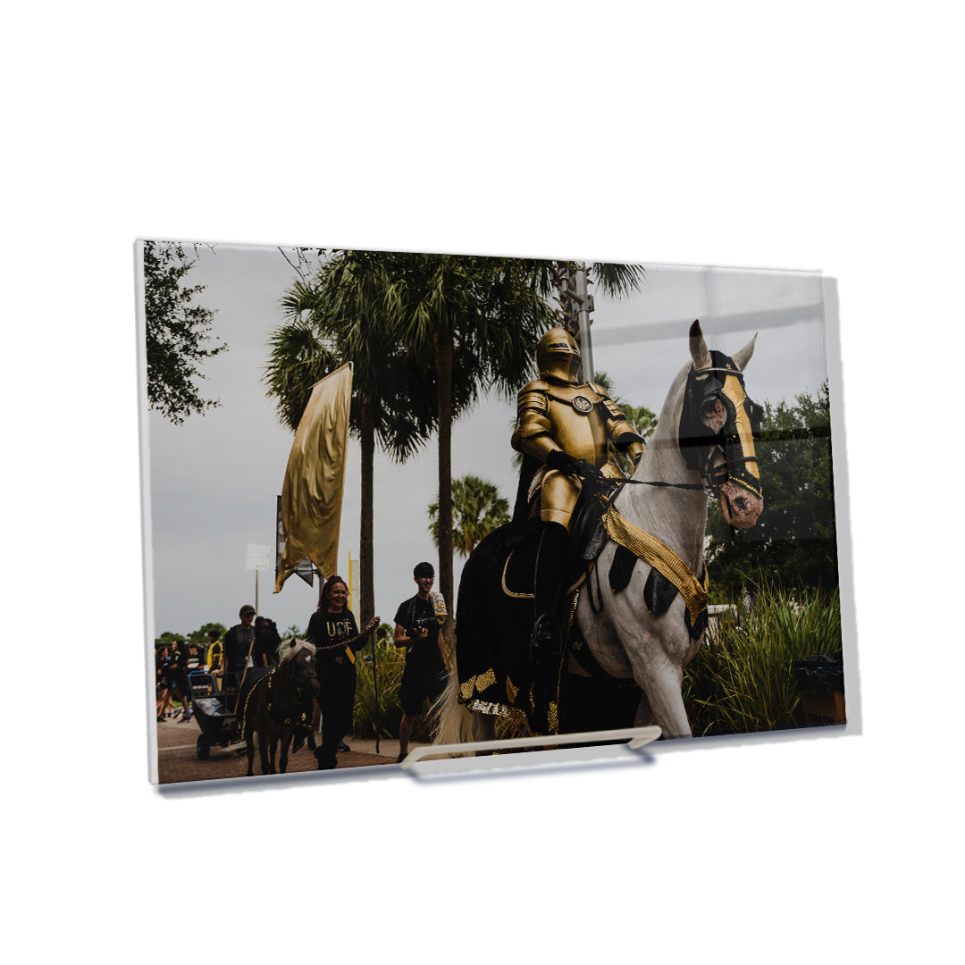 UCF Knights - UCF Knight - College Wall Art #Canvas 