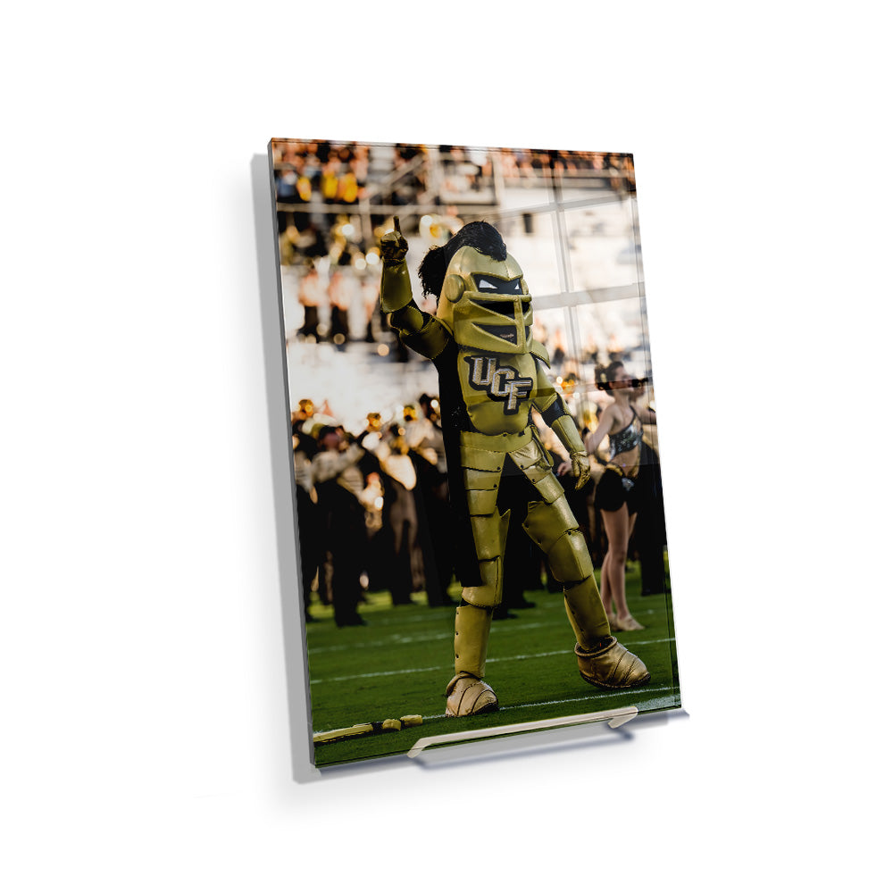 UCF Knights - Knightro Cheer - College Wall Art #Canvas