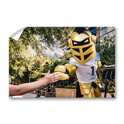 UCF Knights - Knightro Fan - College Wall Art #Wall Decal