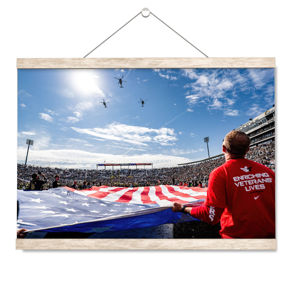 UCF Knights - UCF Flyover - College Wall Art #Canvas 