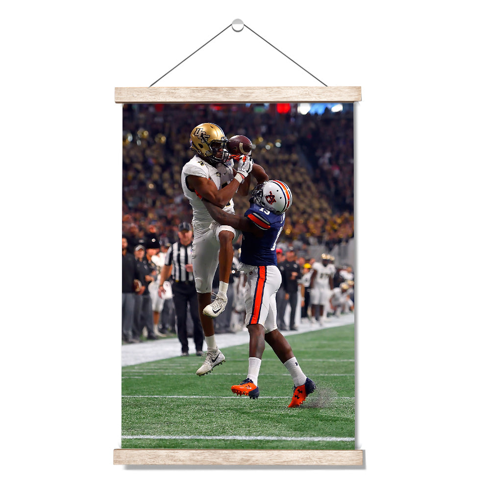 UCF Knights - The Catch 2017 Peach Bowl - College Wall Art #Canvas