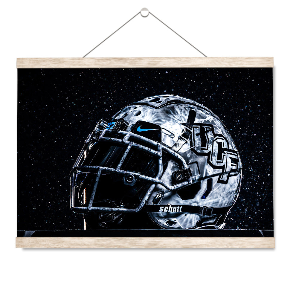 UCF Knights - Space Helmet - College Wall Art #Canvas