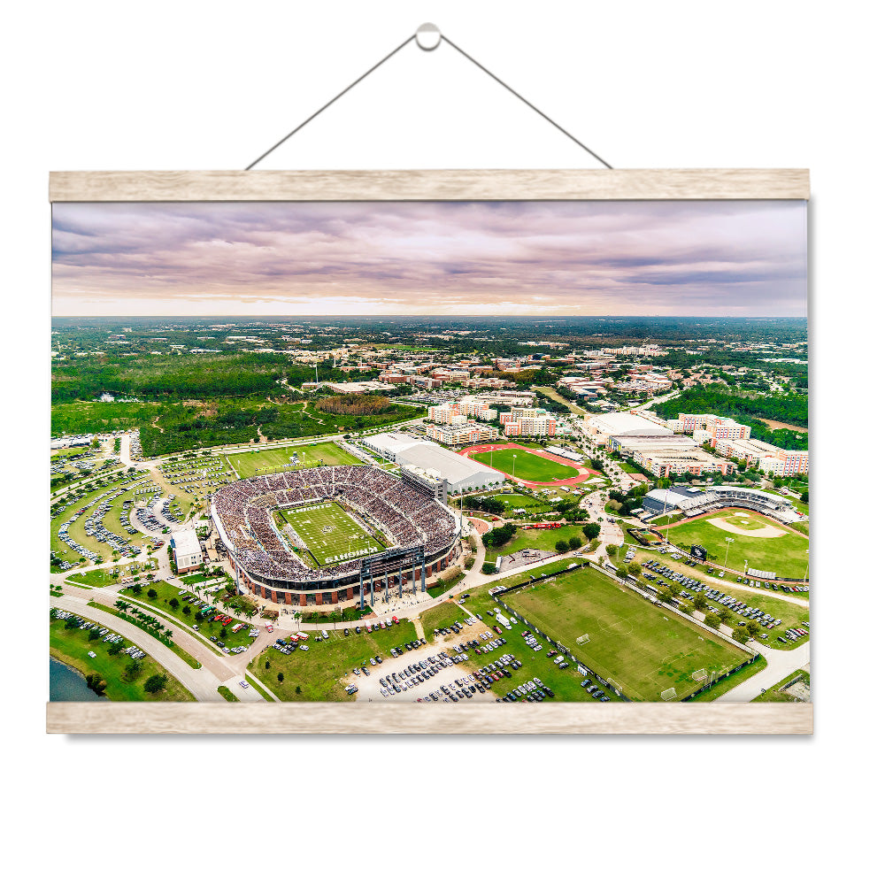 UCF Knights - Aerial Sports Complex - College Wall Art #Canvas 