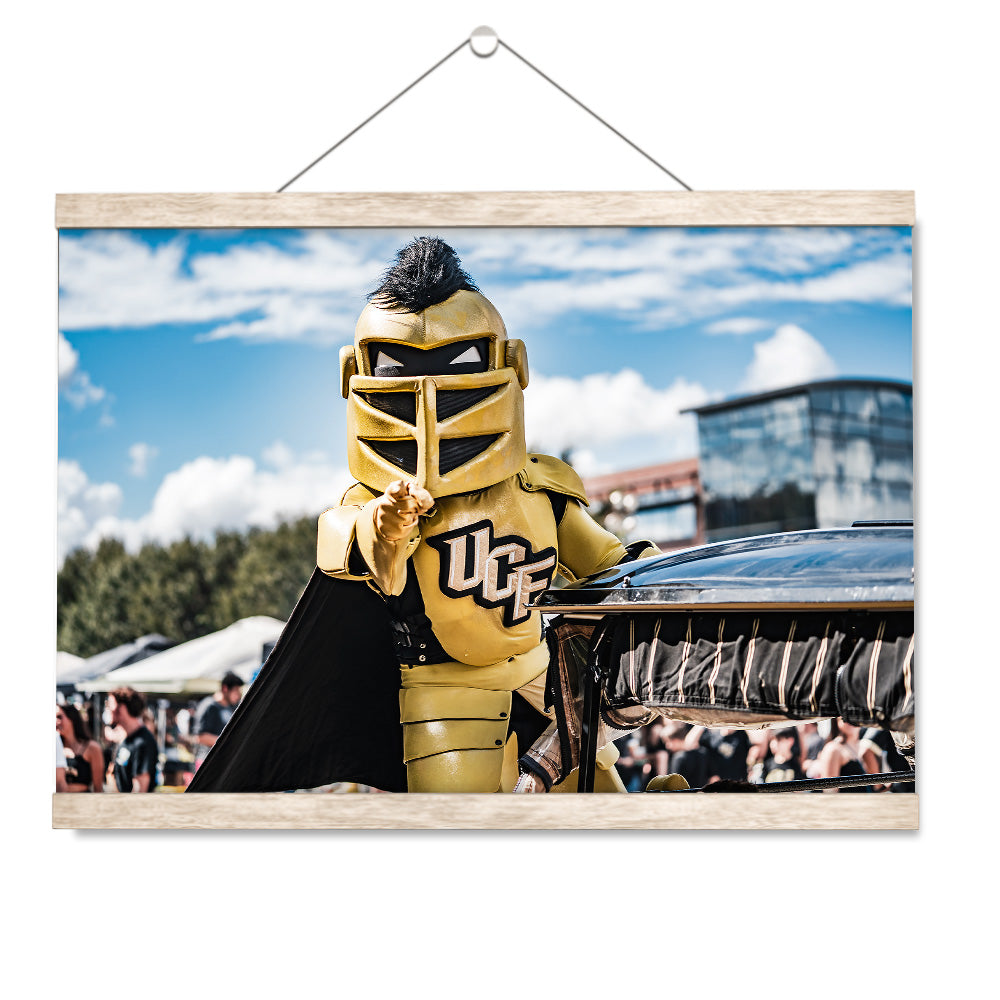 UCF Knights - Knightro - College Wall Art #Canvas