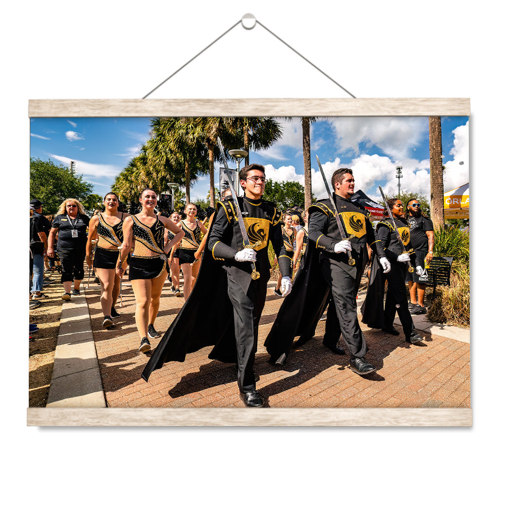 UCF Knights - Knight Walk - College Wall Art #Canvas 