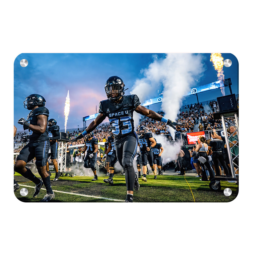 UCF Knights -  Enter UCF - College Wall Art #Canvas 